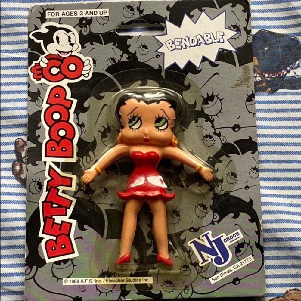 1989 Betty Boop bendable collectable figure